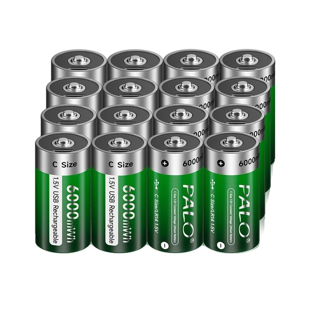 Wiederaufladbarer Typ-c-akku, Usb-aufladung, Lithium-technologie