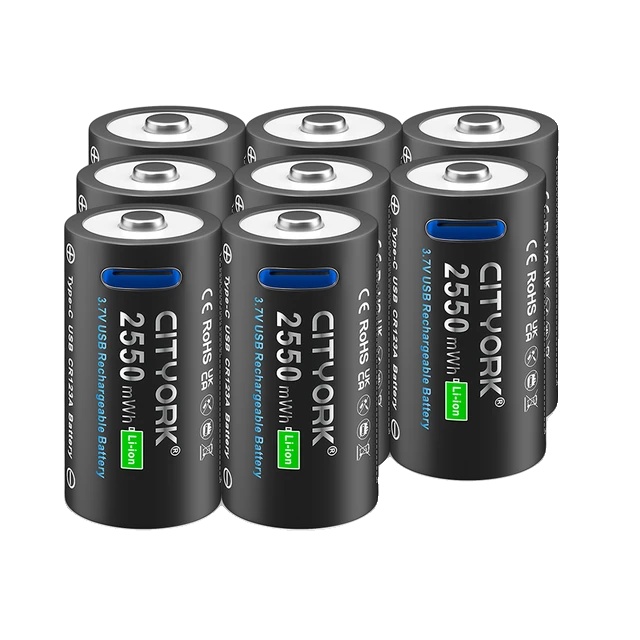 Lithium-ionen-akku, 2550 Mwh Kapazität, Kompatibel Mit Verschiedenen Modellen, 8er-packung