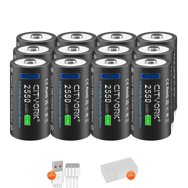 Lithium-ionen-akku, 2550 Mwh Kapazität, Kompatibel Mit Verschiedenen Modellen, 12er-packung