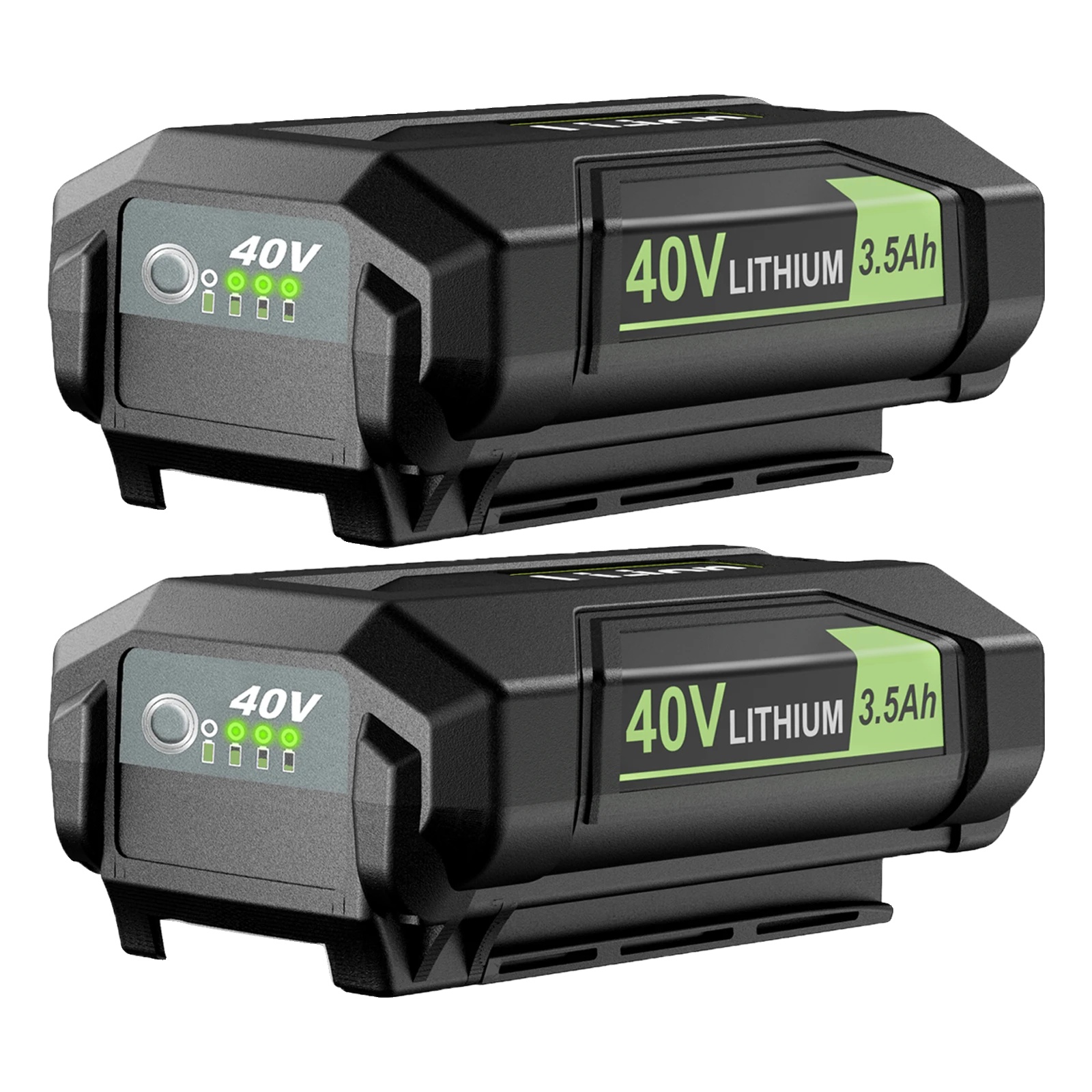 Ersatzakku Für Ryobi 40v Elektrowerkzeuge, 3500mah Li-ion, Langlebig Und Wiederaufladbar, Leicht, Einfache Installation, 2er-pack (3500mah)
