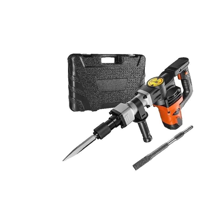 Abbruchhammer, 1400 W Eingangsleistung, 2900 Schläge/min Schlagzahl, 19 J Einzelschlagenergie, 8,1 Kg Gewicht, 5/8"-sechskantfutterkompatibilität