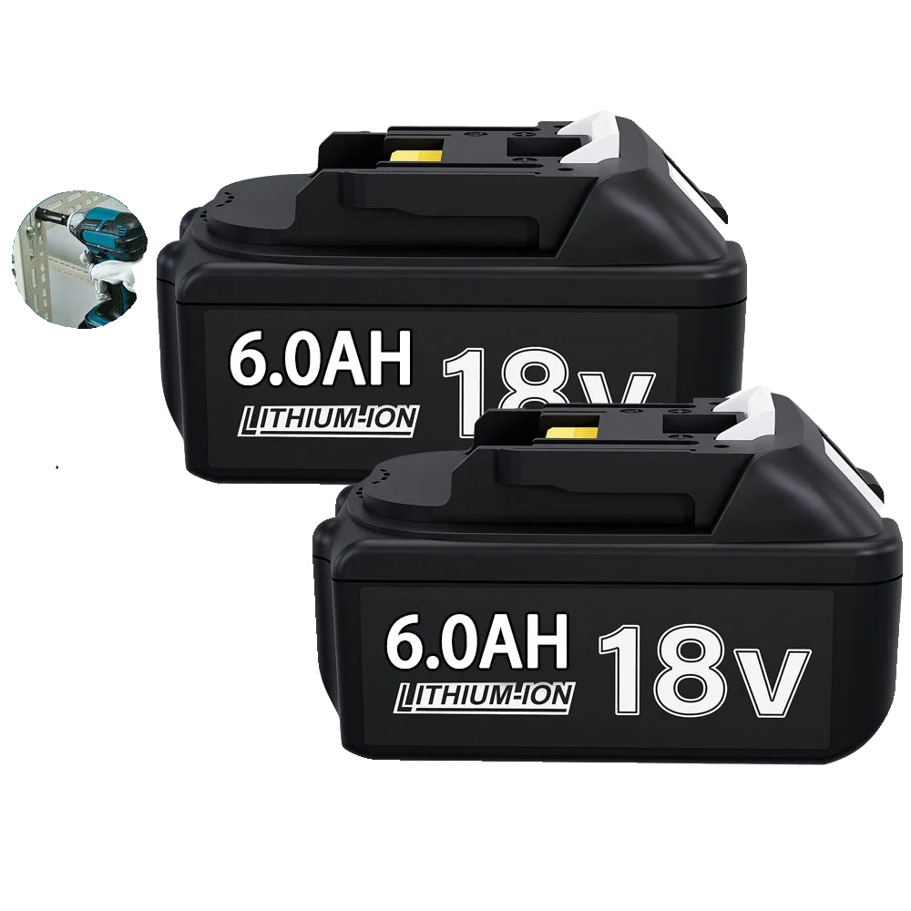 18-v-lithium-ionen-akku, 6,0 Ah Kapazität, Led-anzeige