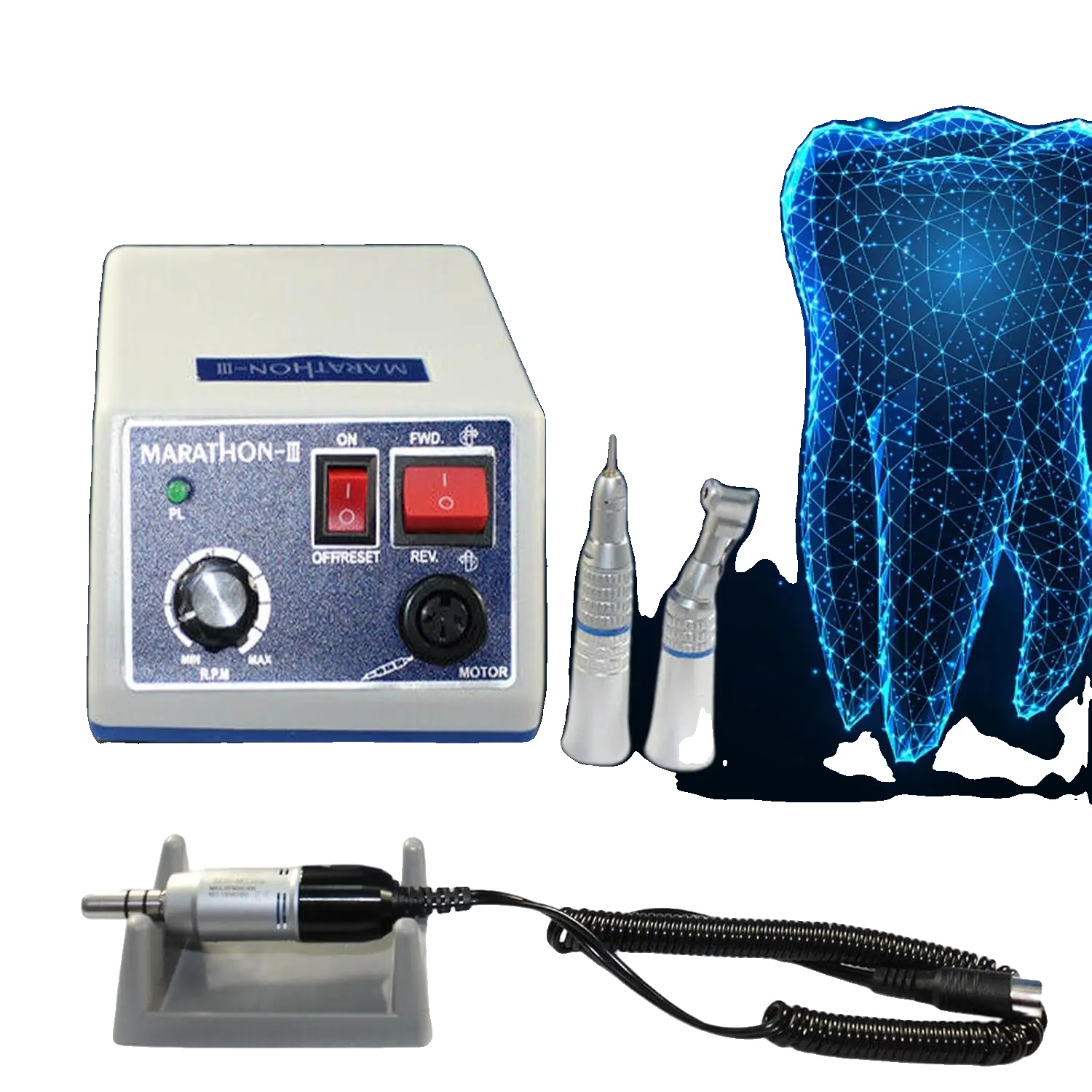 Elektrische Zahnärztliche Mikromotor-poliermaschine, Labormaschine