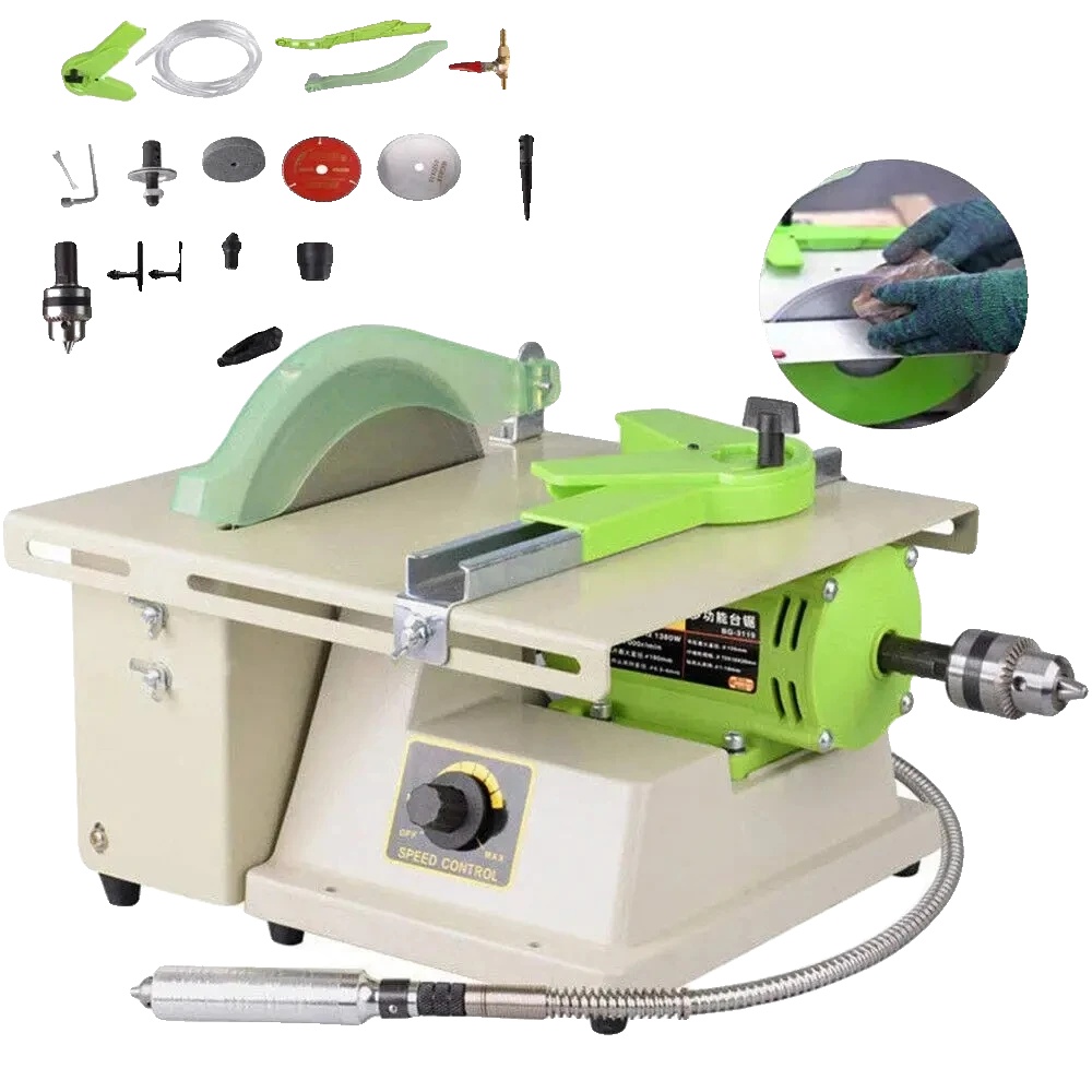 Schmuckpoliermaschine, 1380 W Leistung, Einstellbare Drehzahl Bis Zu 7000 U/min