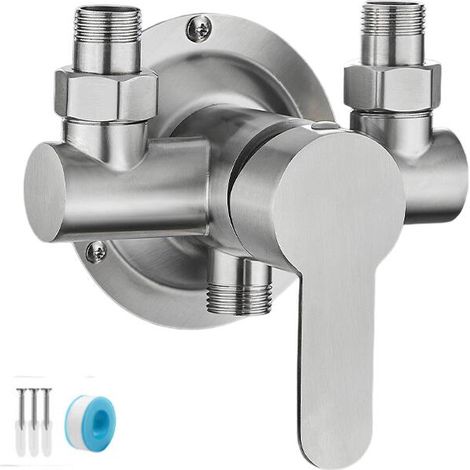 Duscharmatur Aus Edelstahl Mit Metallgriff