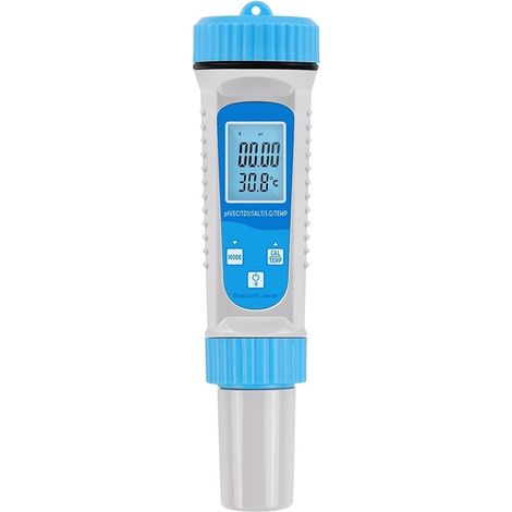 6-in-1 Bluetooth-digital-wassertester: Tds, Ec, Salz, Sg, Temperatur, Ph-meter, Aquarienwassertester, Schwimmbadzubehör
