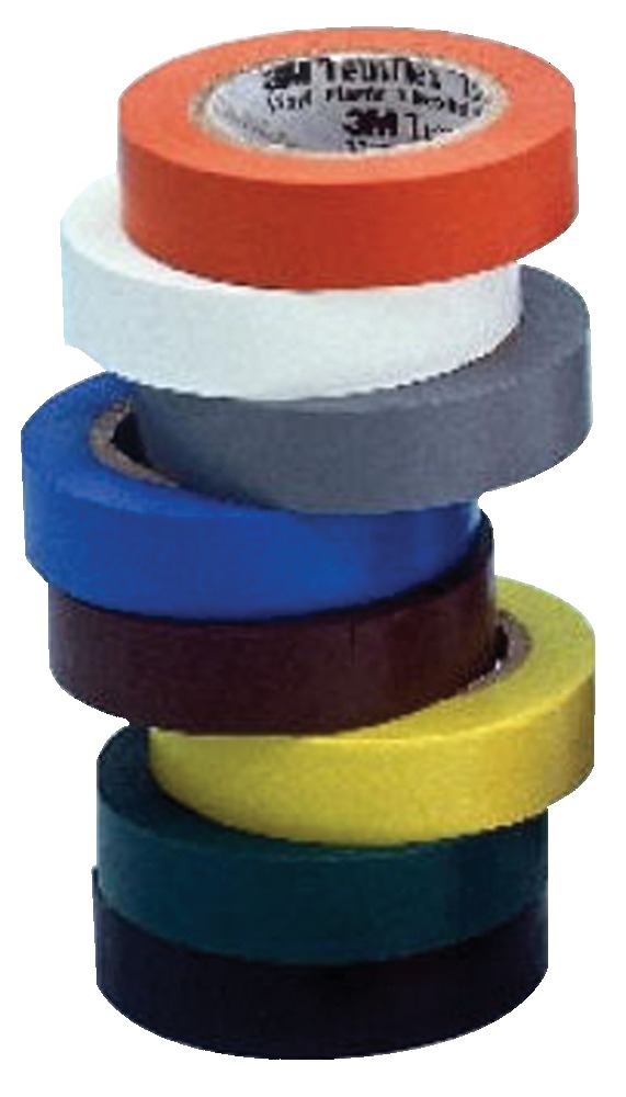 PVC-Klebeband für Elektrokabel – 15 mm breit – 10 m lang, gelb