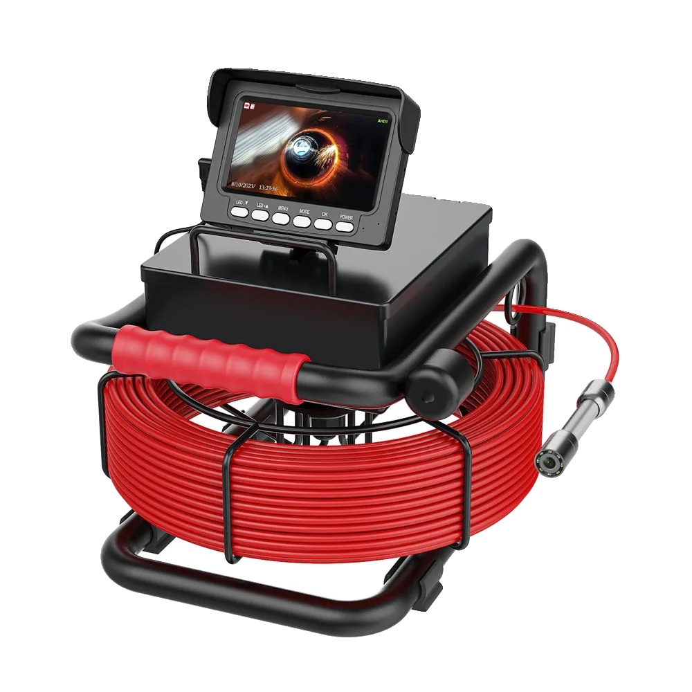 Rohrinspektionskamera, Dvr-aufzeichnung, Wasserdichtes Design, 17 Mm Mit Dvr, 50 M
