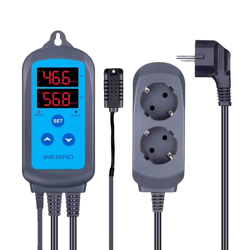 Feuchtigkeitsregler, Digitalanzeige, Automatischer Moduswechsel