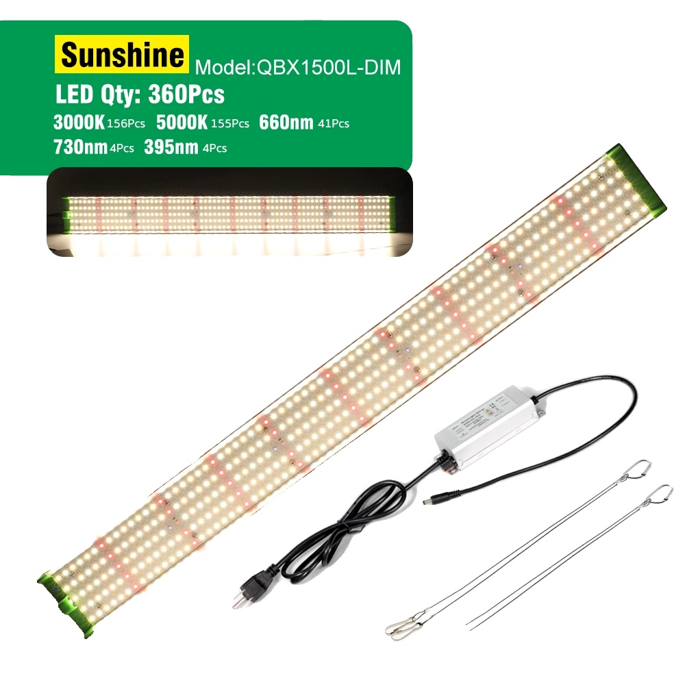 150-w-led-pflanzenlampe, Vollspektrum, Dimmbar, Sonnenlichtähnlich