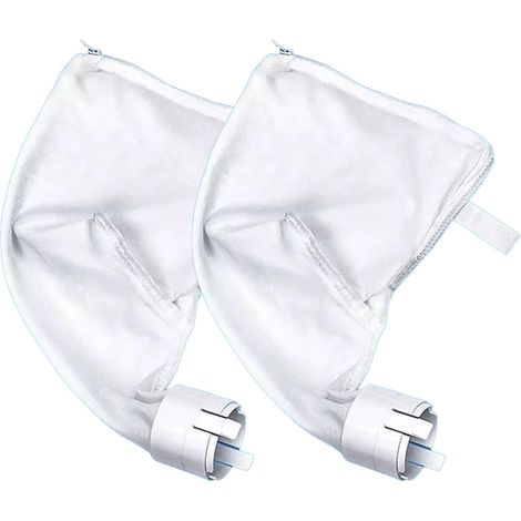 2er-pack Nylon-poolfilterbeutel Mit Reißverschluss Für Polaris 360 Und 380, Poolreinigerbeutel, Ersatzteile Für Poolreiniger