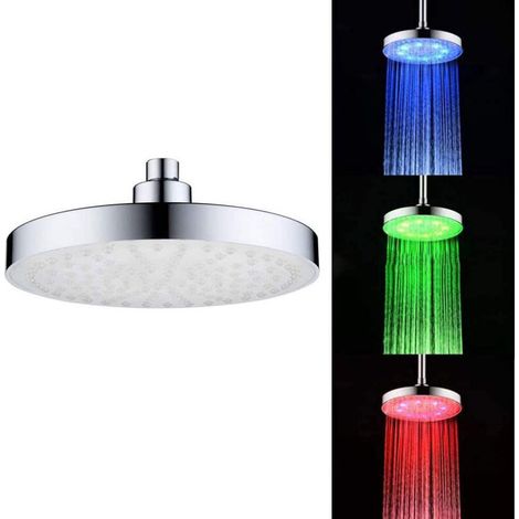 Mehrfarbiger Led-duschkopf