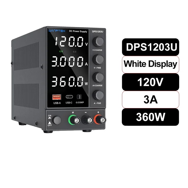 Gleichstromnetzteil, Einstellbare Ausgangsleistung, Digitalanzeige, Neu Dps1203u, 220 V-a