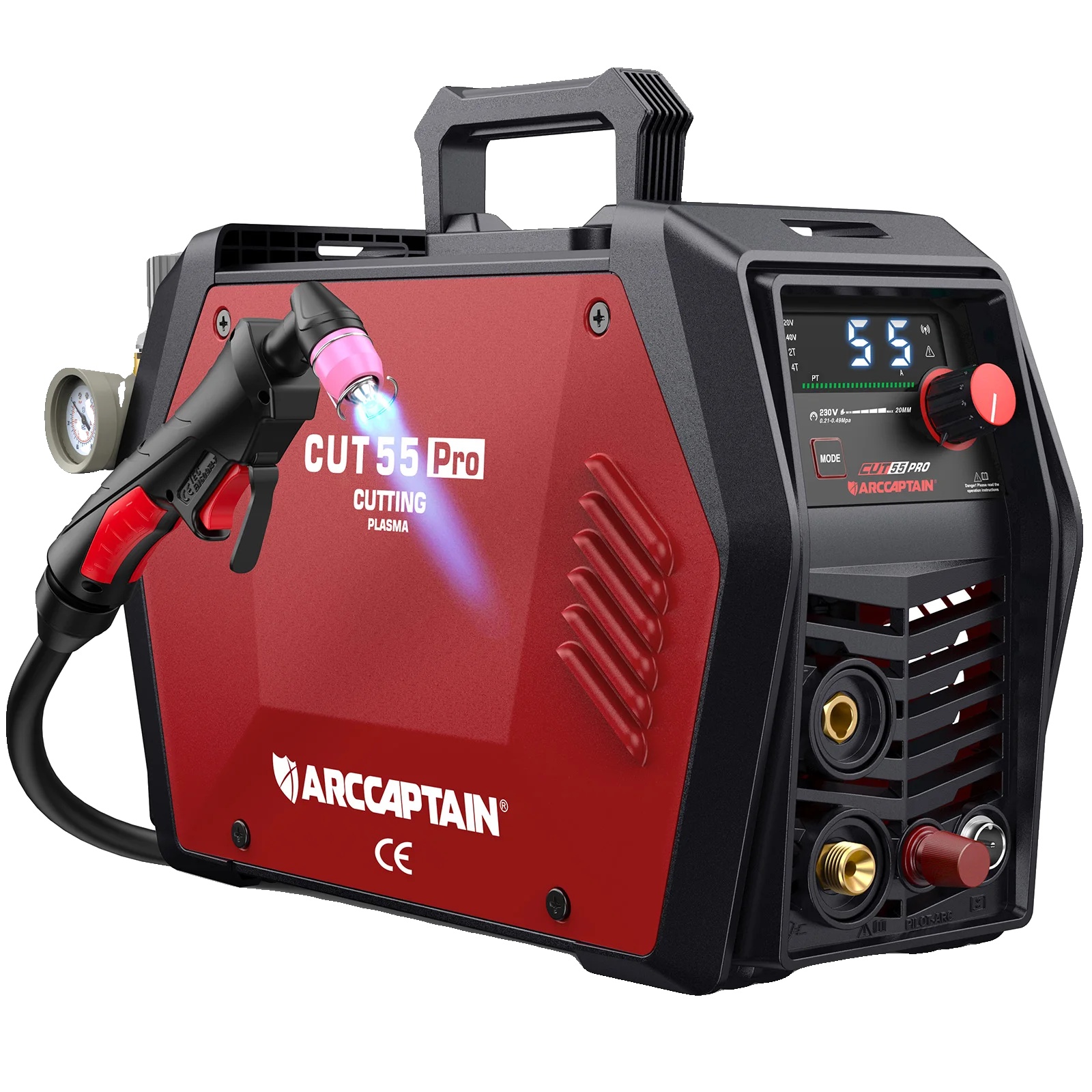 Plasmaschneider, Nennstrom 55 A, App-steuerung, A
