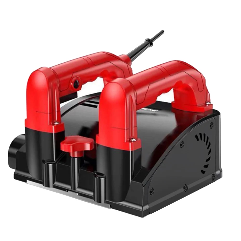 Wandfräsmaschine, Einstellbare Tiefe, Hohe Effizienz, Rot