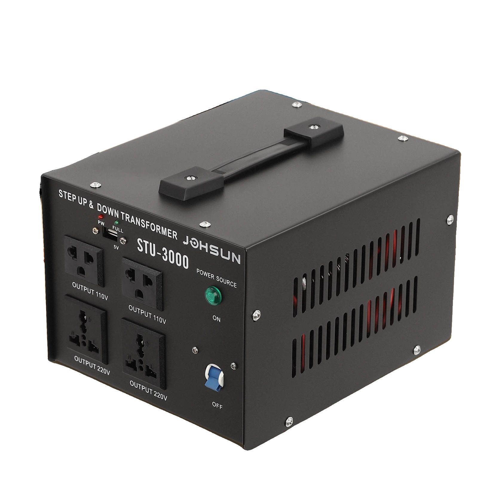 Spannungswandler, 3000 W Leistung, 110 V Auf 220 V, 5 V Usb-ausgang, Kompakte Größe, Robuste Eisenkonstruktion