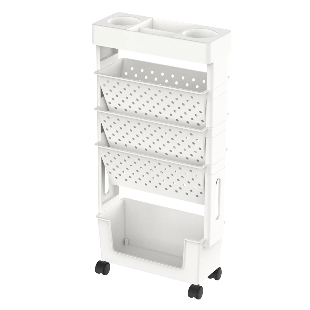 Bibliothekswagen, Robuste Konstruktion, Mühelose Mobilität