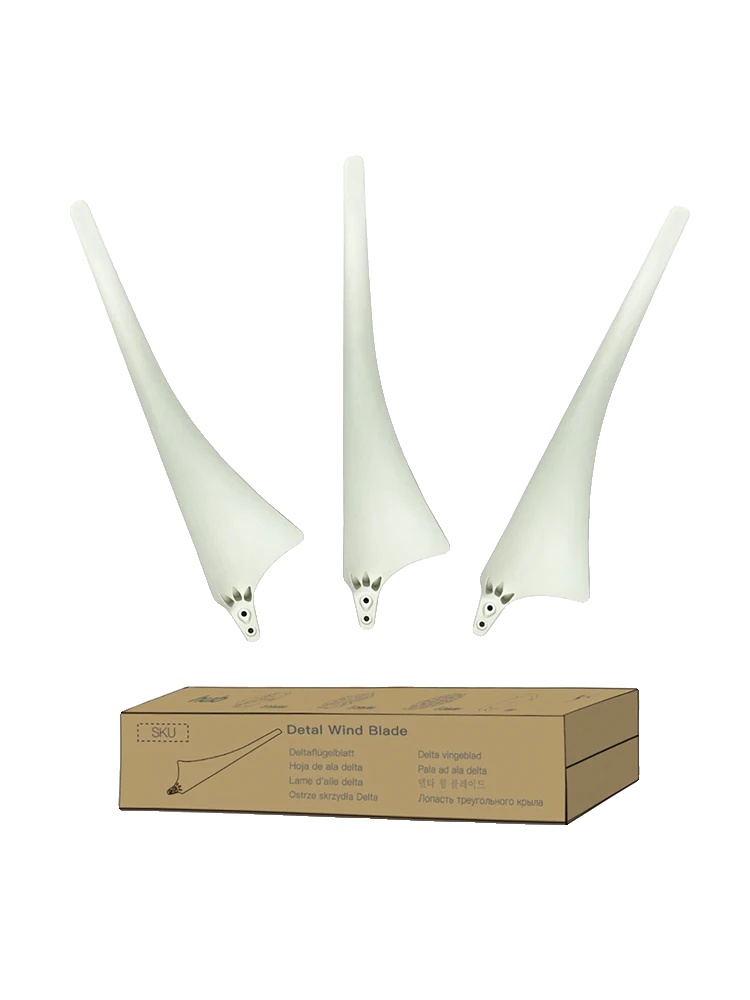 Windkraftanlagenflügel, Konstruktion Aus Kohlefaser Und Nylon, Leichtbauweise, Blade-3dw, 3 Flügel