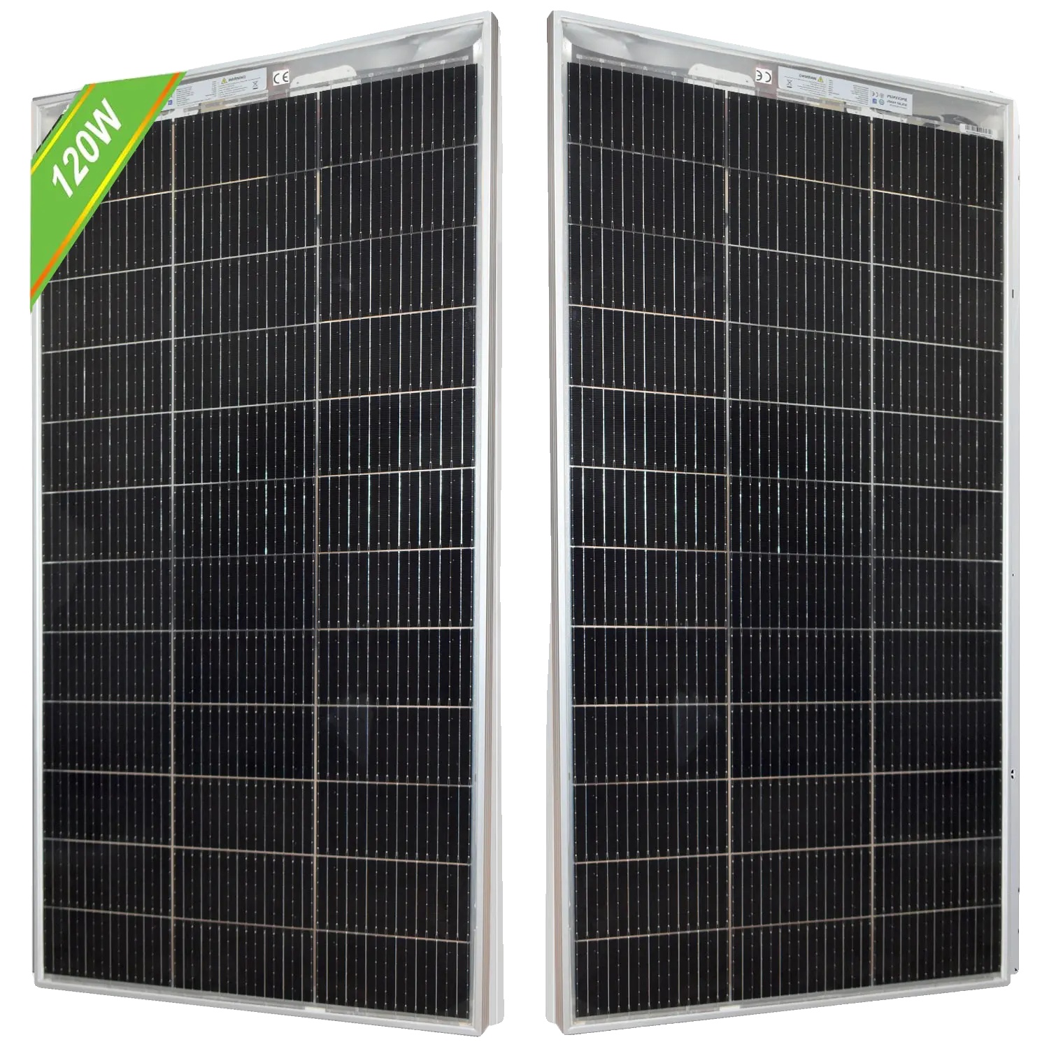 Solarmodul, 120 W, Bifaziales Design