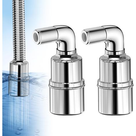 Set Mit 2 Schwimmerventilen Für Schwimmbadwassertanks, 3/4"-automatik-wasserstandsregelventil, Aus Edelstahl 304, Automatisches Schwimmerventil, 3/4"-wasserschwimmerventil