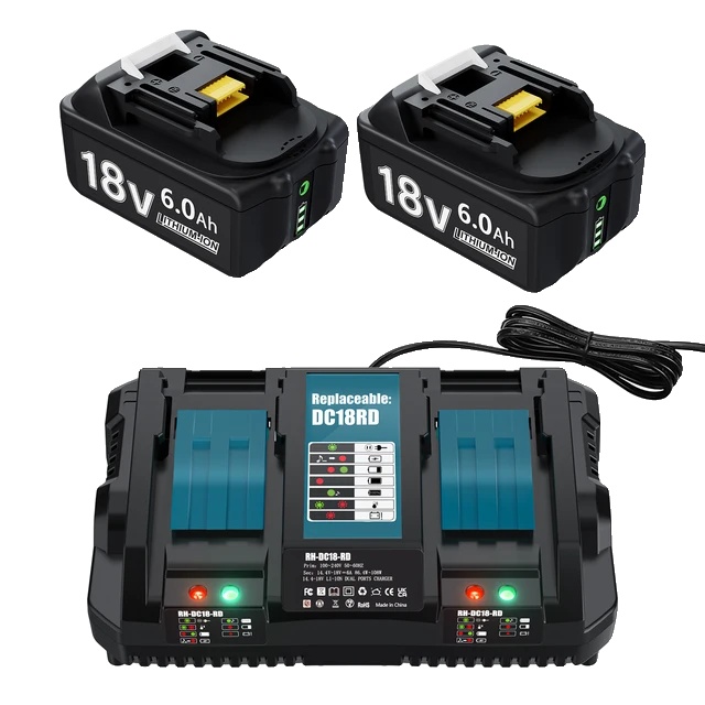 Makita 18v Ersatzakku, 60ah Kapazität, Kompatibel Mit Bl1860 Und Bl1850b, 1 Set