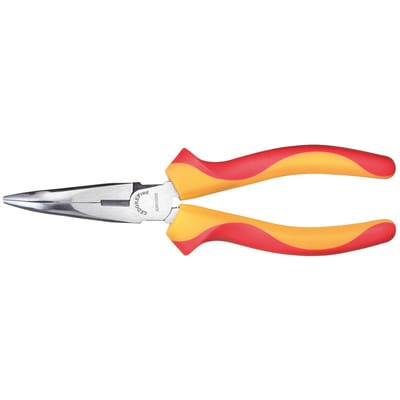 R29510200 VDE-Flachrundzange 200mm 45° 2K-Griff
