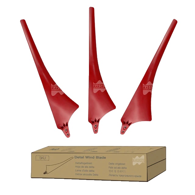 Windkraftanlage, Hochfester Glasfaserverbundwerkstoff, Aerodynamisches Design, 3 Rotorblätter, Blade-3dr