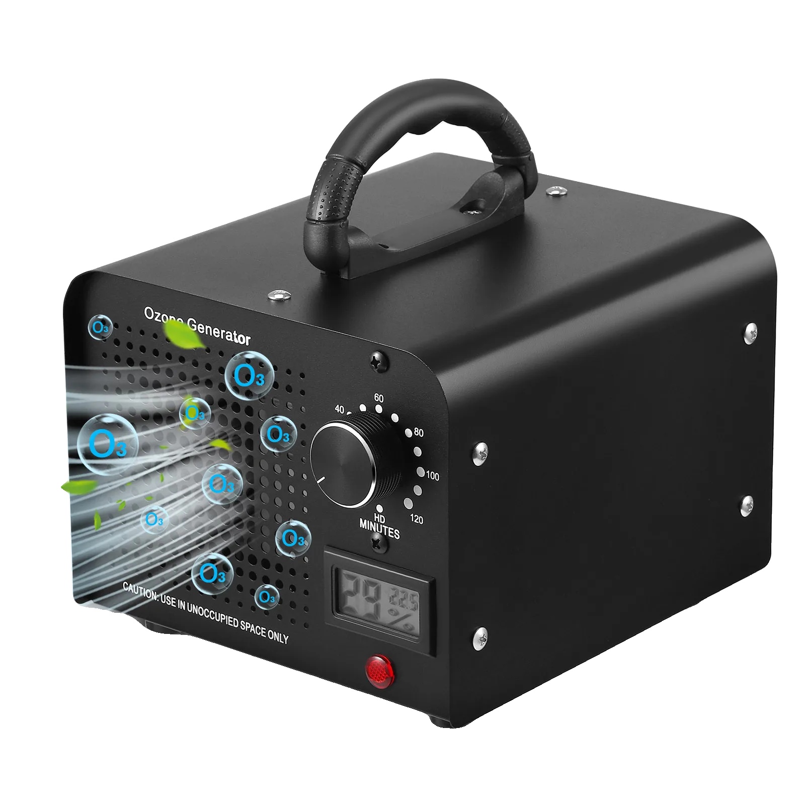 Ozongenerator, 60000 Mg/h Kapazität, Timer- Und Displayfunktionen, 220 V Eu