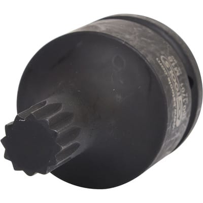 3/4' Kraft-Bit-Stecknuss für Vielzahn(XZN®)-Schrauben, kurz