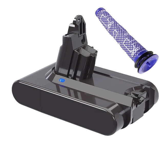 Akku, 21,6 V, 6000 Mah Kapazität, Himmelblau