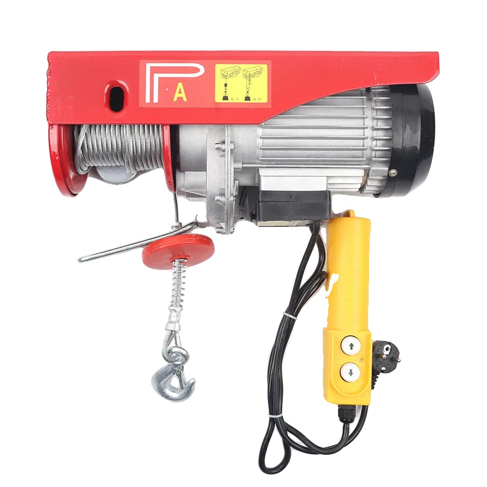 Elektrische Seilwinde, 800 Kg Tragkraft, 1300 W Kupfermotor
