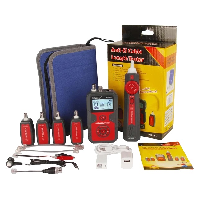 Netzwerkkabeltester, Vfl-funktion, Digitales Lcd-display