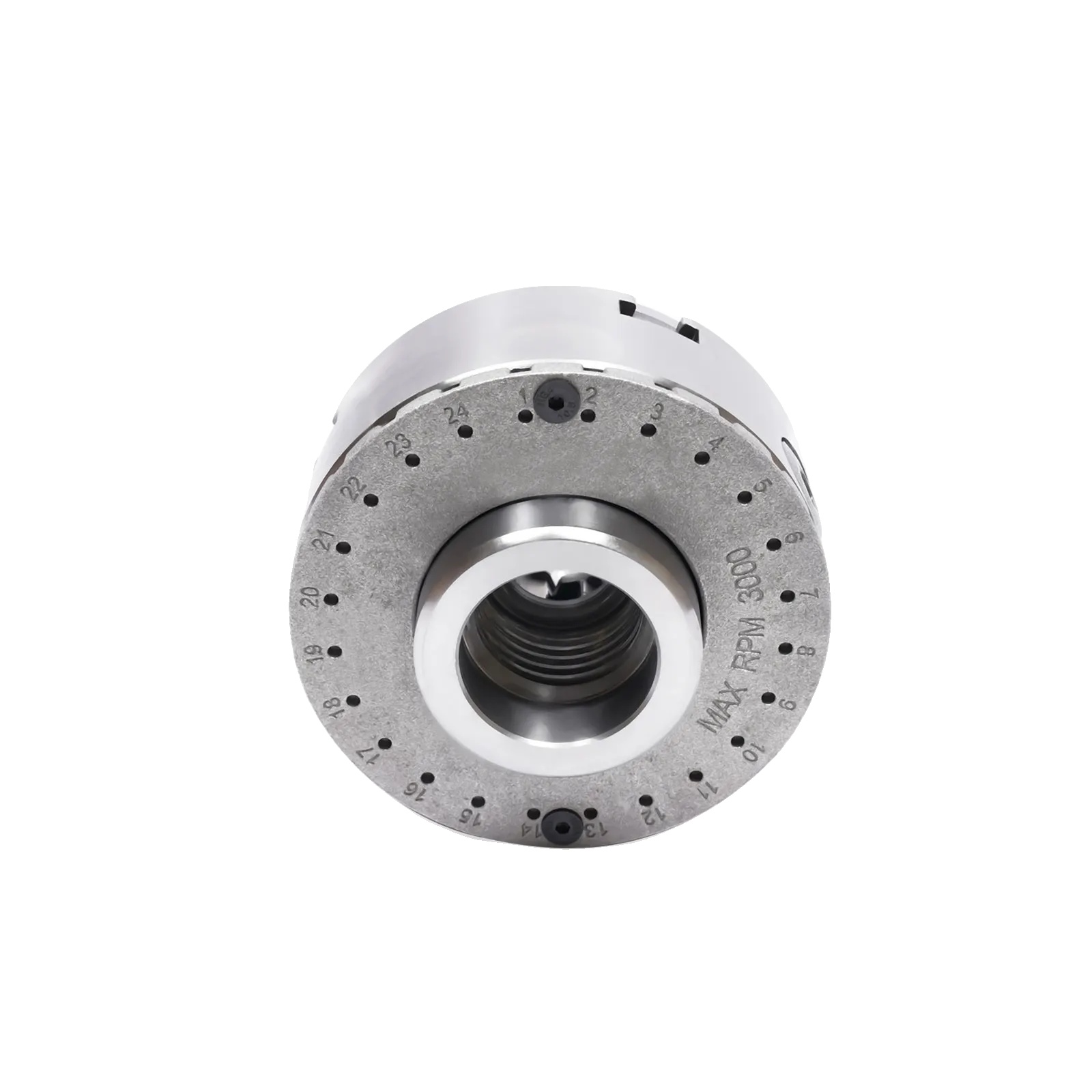 4-backen-futter, M33-gewinde, 50 Mm Tiefe Ohne Backen, 71 Mm Tiefe Mit Backen, 96 Mm Gesamtdurchmesser, 2,4 Kg Gewicht