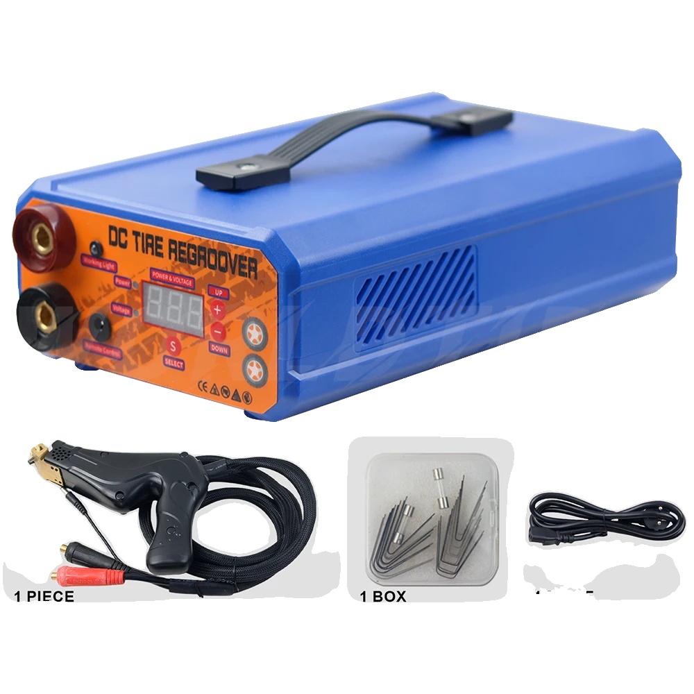 Reifenprofiliergerät, 1000 W Leistung, 5 M Kabellänge, Blau