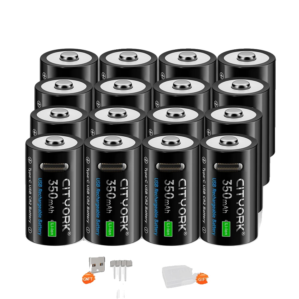 Cr2-batterie, 3,7 Volt, Wiederaufladbar, 16 Stück
