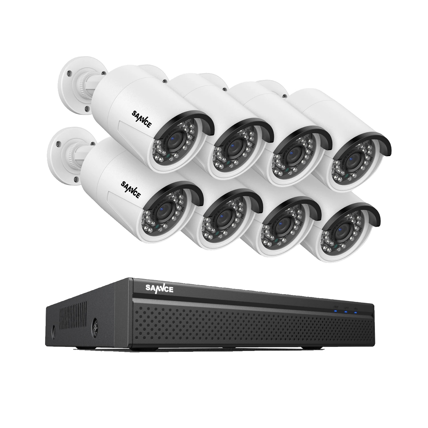 Videoüberwachungssystem, 8-kanal-eingang, 4k-hdmi-ausgang, I51fq08, 2t