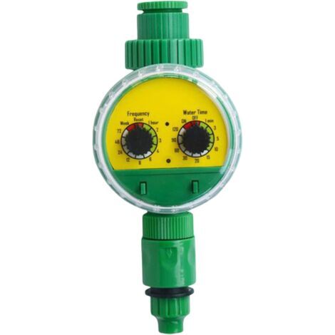 Bewässerungsuhr, Programmierbarer Bewässerungstimer, Wasserdichter Wassertimer Für Gartenschläuche, Automatisches Bewässerungssystem Für Rasen, Pflanzen Und Gewächshaus, Keine Batterie Erforderlich