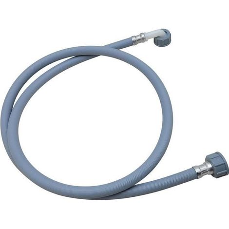 Wasserzulaufschlauch Für Waschmaschine Und Geschirrspüler. Anschlusslänge 2,5 M 3/4"-winkel/gerade Mit Dichtung Zulaufschlauch