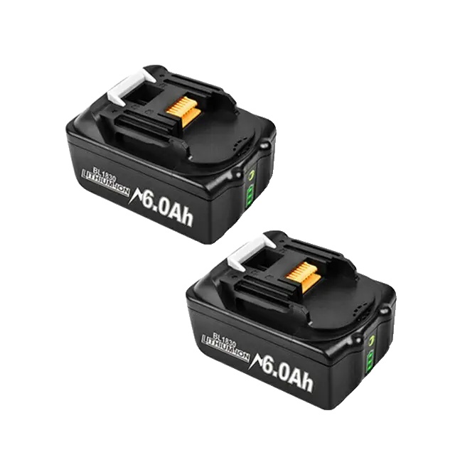 Makita 18v-akku, 6ah Kapazität, Kompatibel Mit Bl1830/bl1860, 18v, 18v-e, 2