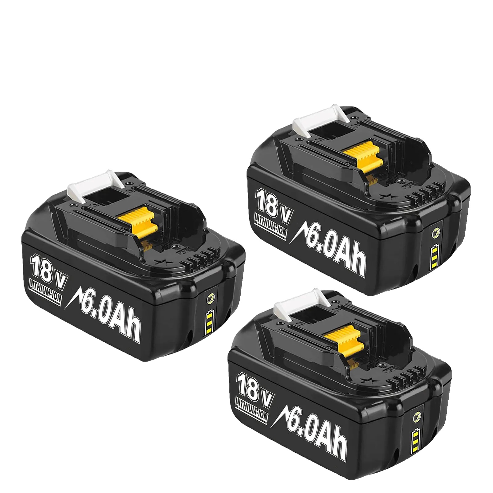 Wiederaufladbarer Akku, 6000 Mah Kapazität, Kompatibel Mit Vielen Modellen