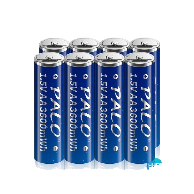 Wiederaufladbare Aa-batterien, 1,5 V, Schnellladefunktion, 8 Stück