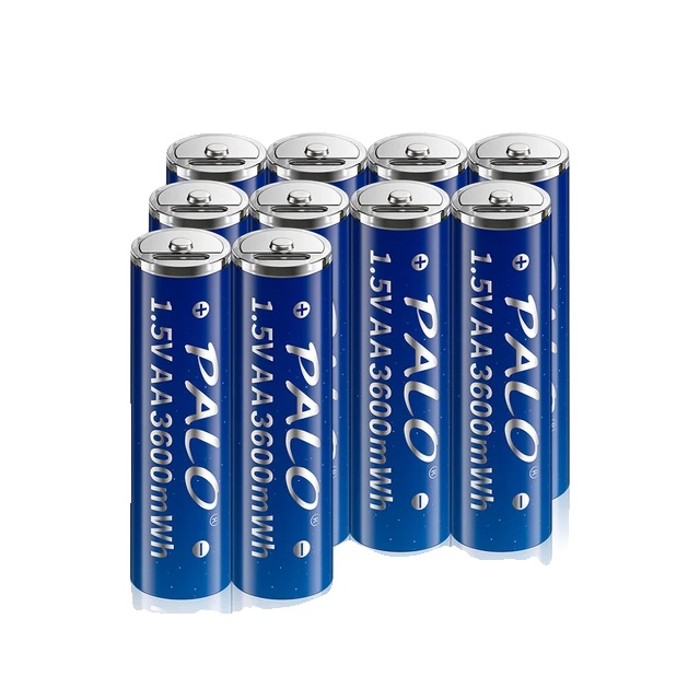 Wiederaufladbare Aa-batterien, 1,5 V, Schnellladefunktion, 10 Stück