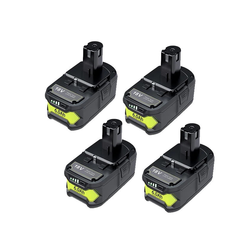 Lithium-ionen-akku, 6000 Mah Kapazität, Kompatibel Mit Mehreren Modellen, 4 Akkus