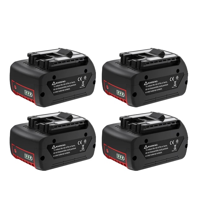 Batterie, 18 V, 6000 Mah Kapazität, 4 Stück