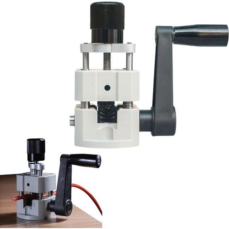 Manuelle Abisolierzange Für Elektrische Kabel, Handkurbelbetriebene Abisoliermaschine, Mit Handkurbelbetriebenem Kupferdraht-abisolierer Und Abisolierzange Für Das Kabelrecycling