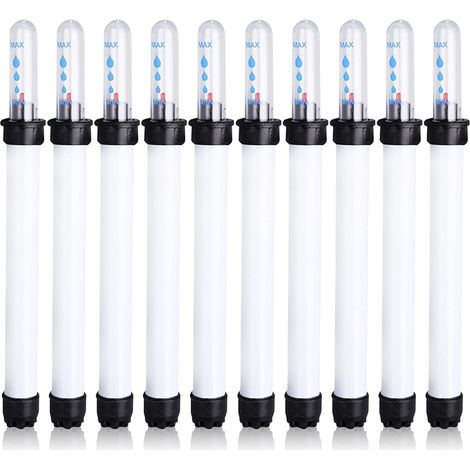 10 Bodenfeuchtigkeitsmesser, 20 Cm Pflanzenwasserstandsanzeiger, Wasserstandsmesser, Wasserstandsanzeige, Bodenfeuchtigkeitssensor Für Topfpflanzen