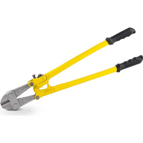Hochleistungs-bolzenschneider (61 Cm), Stahldrahtschneider Mit Weichem Gummigriff Für Schlösser, Klinge Aus Chrom-molybdän-stahl