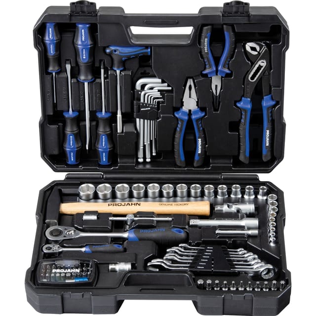 Werkzeugkoffer Set proficraft 98 tlg. (Werkzeugset, Werkzeugtasche) 8666 - Projahn
