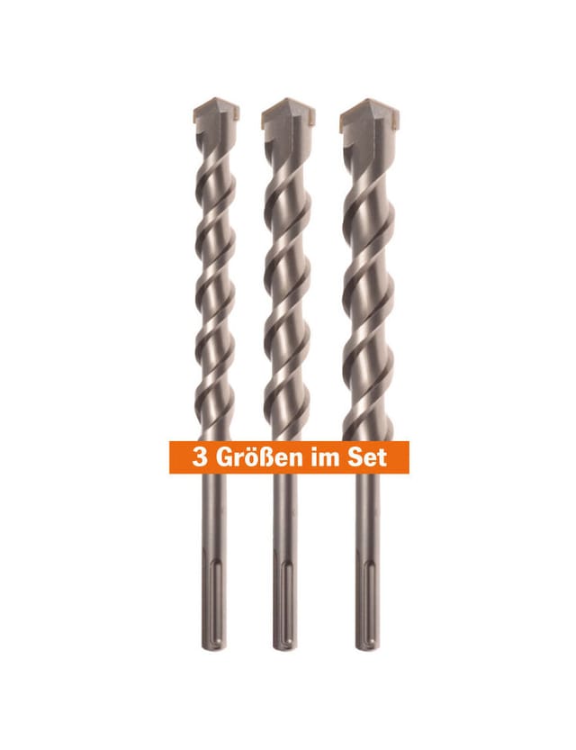 Projahn - SDS-max eco Bohrersatz 3-tlg.: Je 1 Stück: 16x540, 20x540, 25x540