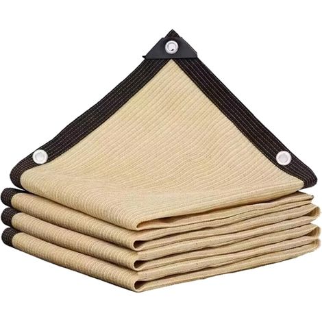 Schattierungsplane 2x6m, 90-95% Uv-schutz Mit Metallösen, Atmungsaktives, Uv-beständiges Gewebe Für Garten, Gewächshaus, Carport & Hundezwinger